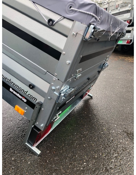 Remorque BRENDERUP 1150 + RR + BP