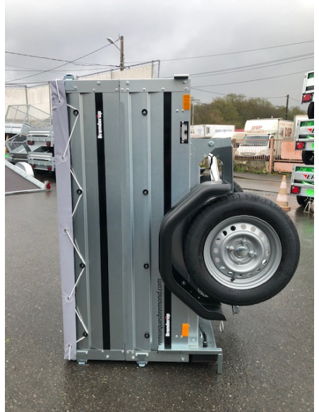 Remorque BRENDERUP 1150 + RR + BP