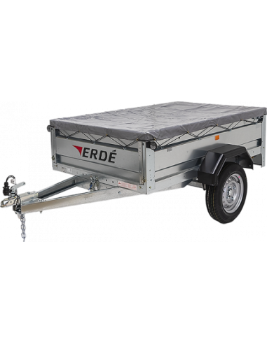 BACHE PLATE POUR REMORQUE ERDE & DAXARA SÉRIE 160