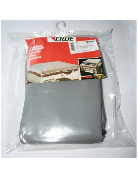 BACHE PLATE POUR REMORQUE ERDE DAXARA 230 / 233 / 238 / 239x4