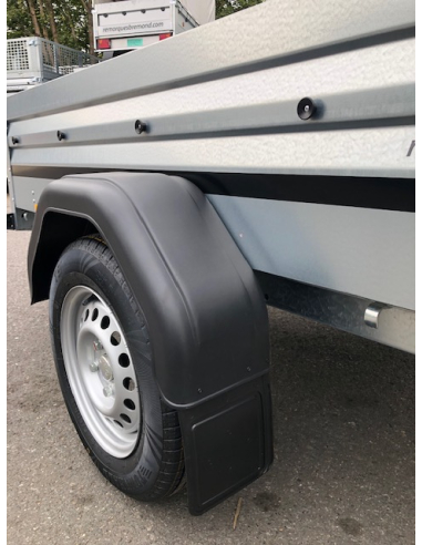 Remorque BRENDERUP 2205S - 500 kg - Garde-Boue plastique