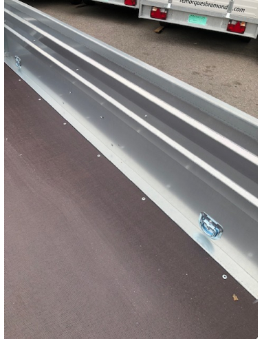 Remorque BRENDERUP 2205S - 500 kg - Crochet d'arrimage (x4)