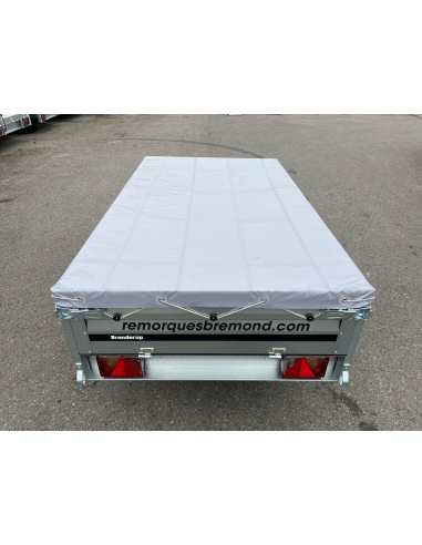 BACHE PLATE POUR REMORQUE BRENDERUP 1205