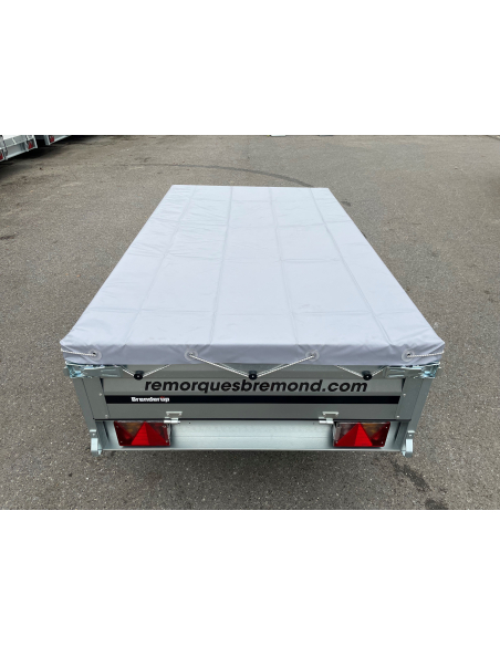 BACHE PLATE POUR REMORQUE BRENDERUP 1205