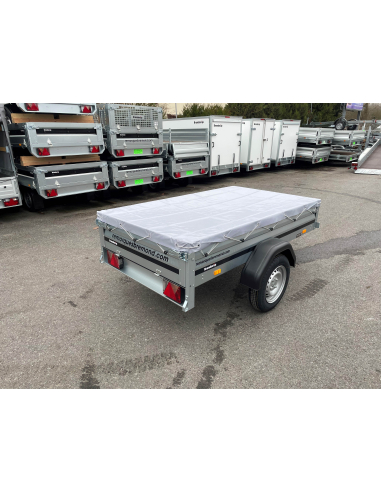 BACHE PLATE POUR REMORQUE BRENDERUP 1205