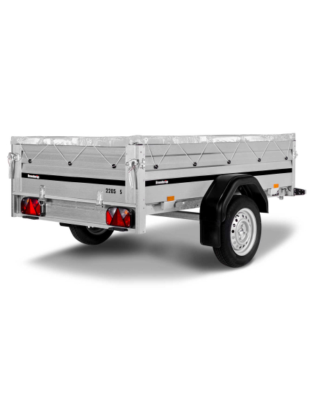 BACHE PLATE POUR REMORQUE BRENDERUP 2205 BACHE PLATE POUR REMORQUE BRENDERUP 2205