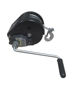 Treuil manuel auto-freiné 2950 kg avec câble – Montage sur remorque porte-voiture ou plateau