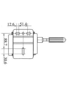 Treuil manuel auto-freiné 2950 kg avec sangle 8 m – Pour remorque bateau et jet-ski 2