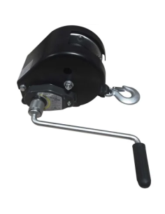 Treuil manuel auto-freiné 2950 kg avec sangle 8 m – Pour remorque bateau et jet-ski