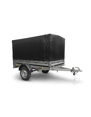 Remorque BRENDERUP 1205S
avec bâche haute 80 cm