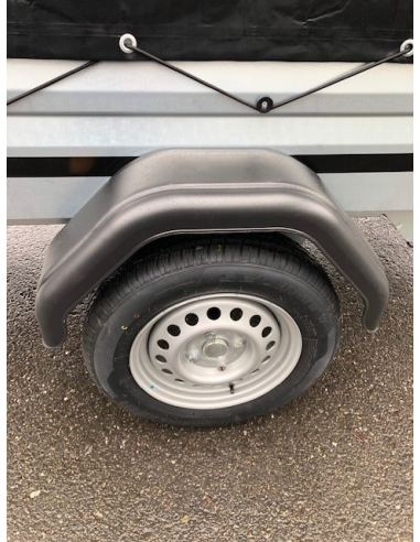 Remorque BRENDERUP 1205S
avec bâche haute 80 cm