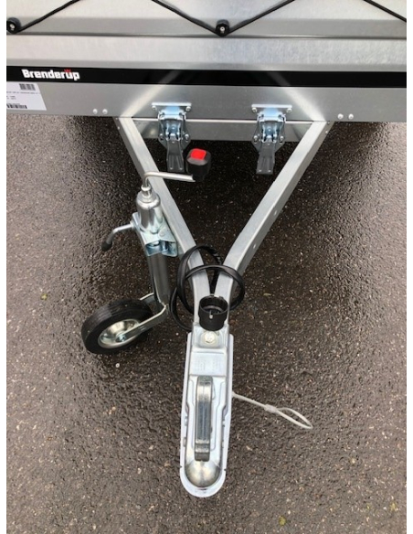 Remorque BRENDERUP 1205S - Flèche en V et RJ AL-KO