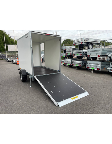 Remorque BRENDERUP
Fourgon Cargo Dynamic - Rampe de chargement Remorque BRENDERUP
Fourgon Cargo Dynamic - Rampe de chargement