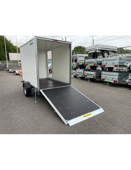 Remorque BRENDERUP
Fourgon Cargo Dynamic - Rampe de chargement Remorque BRENDERUP
Fourgon Cargo Dynamic - Rampe de chargement