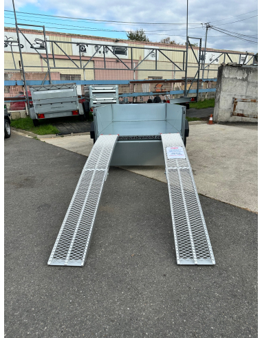 Rampes Aluminium Pliable - 680 kg