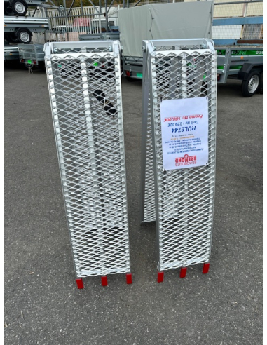 Rampes Aluminium Pliable - 680 kg