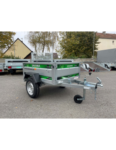 Remorque DAXARA 158 - PTAC de 500 ou 650 kg 2