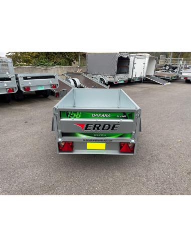 Remorque DAXARA 158 - Feux encastrés pour une meilleure protection