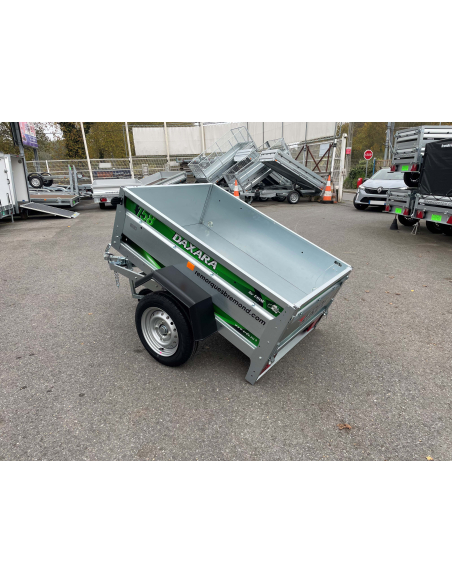 Remorque DAXARA 158 - Caisse basculante