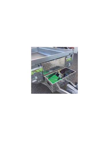 Coffre de rangement Aluminium - 50 L