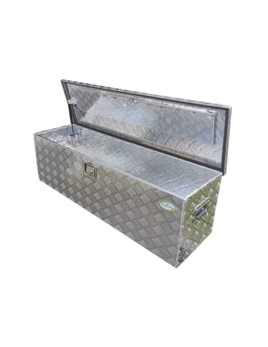 Coffre de rangement Aluminium - 150 L - Dimensions extérieures	1240 × 380 × 380 mm
