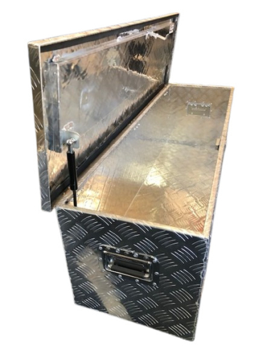 Coffre de rangement Aluminium - 150 L - Dimensions intérieures	1200 × 350 × 350 mm