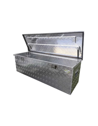 Coffre de rangement Aluminium - 280 L - Dimensions intérieures	1400 × 500 × 400 mm