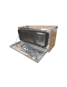 Coffre de rangement sous châssis en Aluminium - 40 L - Dimensions extérieures	550 × 280 × 250 mm 2