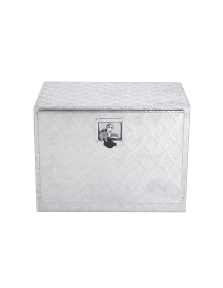 Coffre de rangement sous châssis en Aluminium - 120 L - Dimensions extérieures	610 × 450 × 430 mm