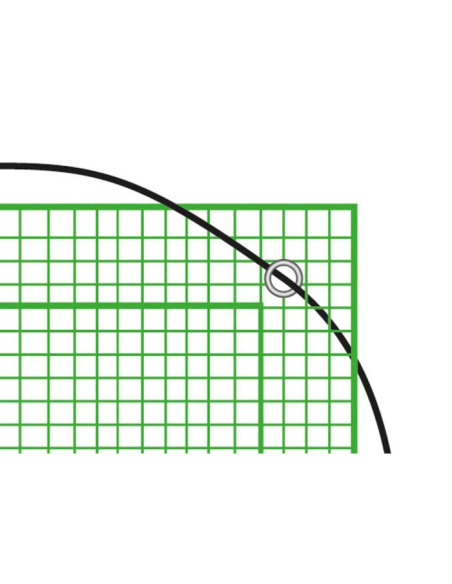 Filet fin de remorque - 300 × 160 cm