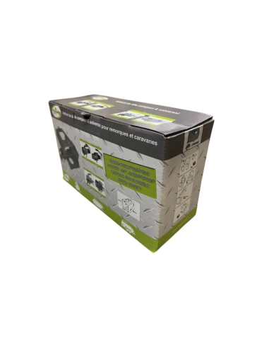Antivol universel COMPACT pour remorque - Carton d'emballage