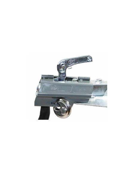 Antivol de remorque - Monté sur une remorque non freinée attelée