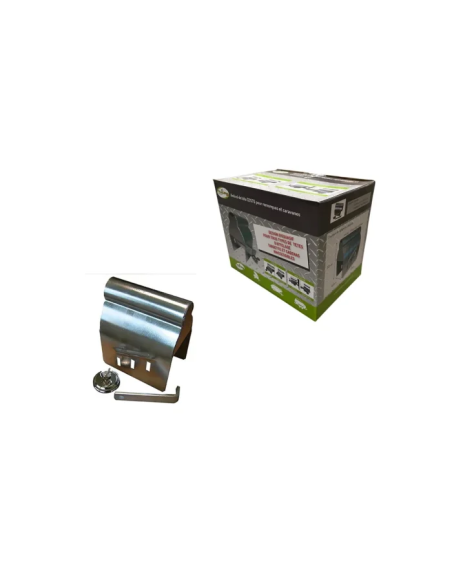 Antivol universel coiffant avec 1 cadenas, 2 clefs et une clavette de 6 mm, conditionné dans un carton