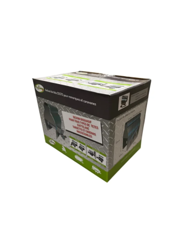 Carton d'emballage antivol universel coiffant