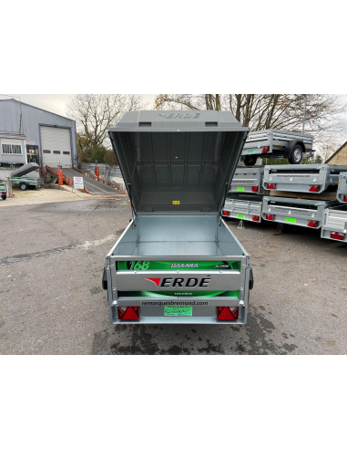 Remorque ERDE DAXARA 168 Pack Capot