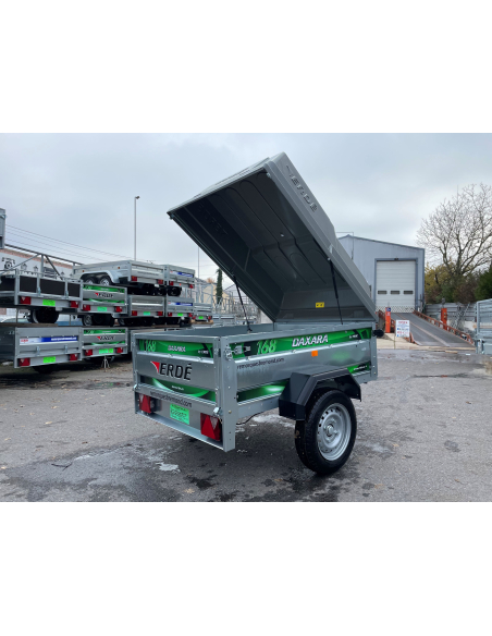 Remorque ERDE DAXARA 168 Pack Capot