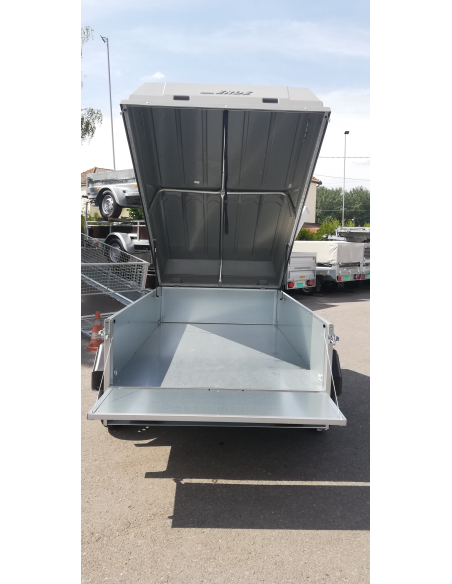 Remorque ERDE DAXARA 239x4 Pack Capot - ridelle arrière ouvrante