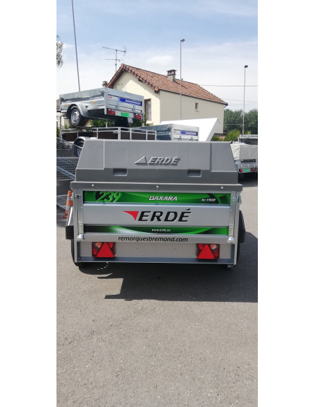 Remorque ERDE DAXARA 239x4 Pack Capot