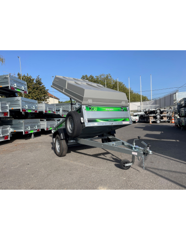 Remorque ERDE DAXARA 238 Pack Capot - Caisse basculante