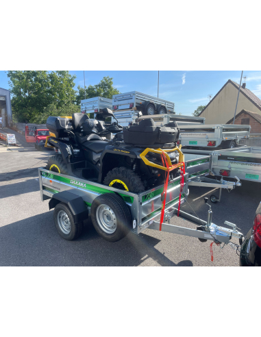 Remorque ERDE DAXARA 238 - OPTION Roue de secours et support latéral