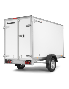 Remorque Fourgon BRENDERUP Cargo Dynamic CD260UBD750 - PTAC 750 kg avec portes