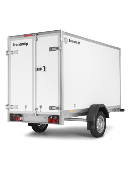 Remorque Fourgon BRENDERUP Cargo Dynamic CD260UBD750 - PTAC 750 kg avec portes